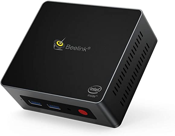 Beelink Mini PC GK Mini Windows 10 Intel Gemini Lake Refresh Processor J4125(up to 2.7GHz) 8GB DDR4 128GB SSD Mini Desktop Computer Dual Display 4K 2.4G 5.8G Wifi Bluetooth 4.0 Gigabit Ethernet