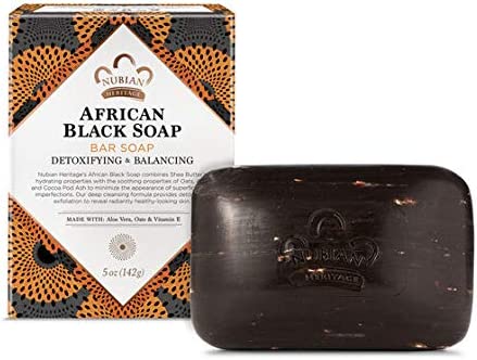 Nubian Heritage Nubian Heritage: African Black Bar Soap, 5 oz.