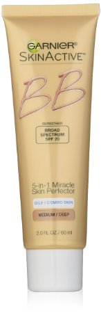 Garnier Skin Renew Miracle Skin Perfector Bb Cream Combination To Oily Skin MediumDeep 2 Fluid Ounce Packaging May Vary