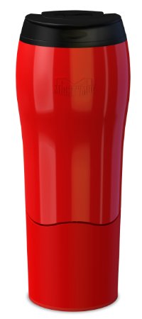 Mighty Mug Travel Thermos Mug, 16 oz. / 0.47L (Red)