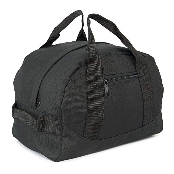 12" Mini Two Tone Duffle Bag