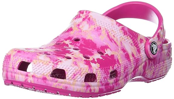 Crocs Unisex-Adult Classic Bleach Dye ClogClogs