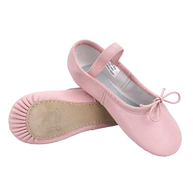 STELLE Premium Leather Ballet Slipper/Ballet Shoes(Toddler/Little Kid/Big Kid)