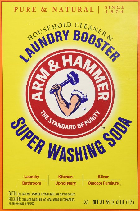Church and Dwight Co 03020 Arm and Hammer Super Washing Soda 55 oz