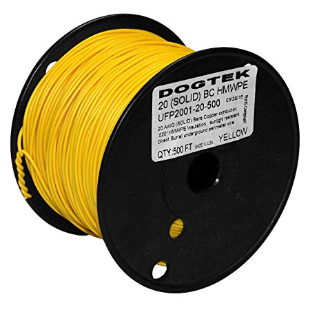 DOGTEK 500ft Boundary Wire For Electronic Dog Fence System