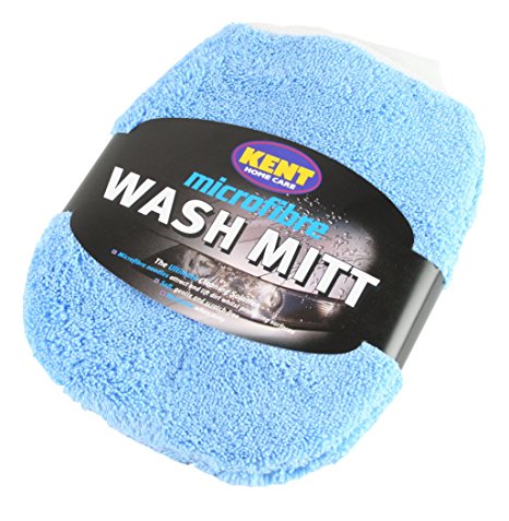 Kent Car Care GKEQ2319 Microfibre Wash Mitt - Colors May Vary
