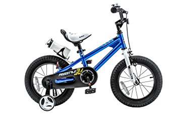 RoyalBaby BMX Freestyle Kids Bike, Boy's Bikes and Girl's Bikes with training wheels, 12 inch, 14 inch, 16 inch, 18 inch, Gifts for children