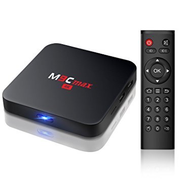 TICTID [2G DDR3/16G eMMC] M9C Max Android 6.0 TV Box Marshmallow New Amlogic S905X Chipset 4K 2.4G WIFI Android Smart TV Box