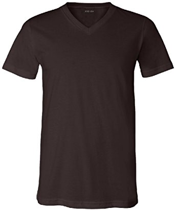 Men's Short Sleeve V-Neck Jersey T-Shirts in 37 Colors