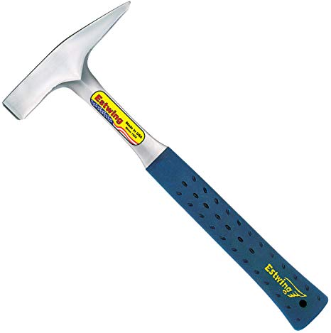 Estwing Tinner's Hammer - 18 oz Metalworking Tool with Forged Steel Construction & Shock Reduction Grip - T3-18