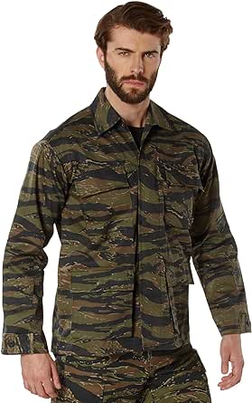 Rothco Color Camo BDU Shirt Military Shirt