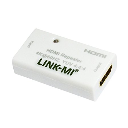 LINK-MI HDMI 2.0 Repeater Extender Support 1080P, 4Kx2K@60HZ CEC HDCP EDID Bandwidth up to 18Gbps