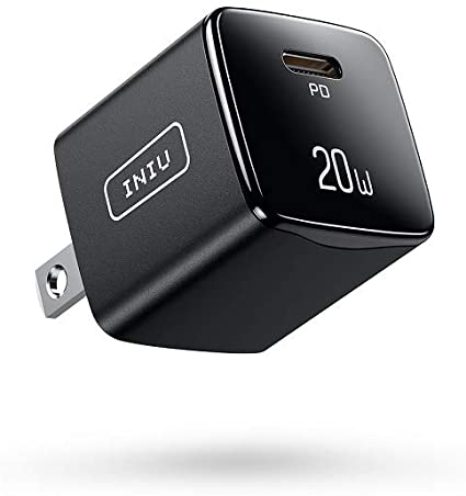 USB C Charger, INIU 20W PD 3.0 Fast & Universal Wall Charger Power Adapter, Mini Quick Charging Block Plug for iPhone 12 11 Pro XR XS X 8 Plus Samsung S20 S10 Note 20 iPad Air AirPods Google LG etc.