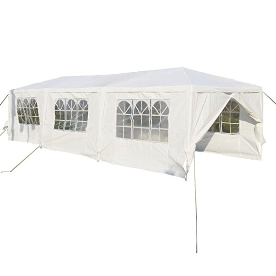 Giantex 10'x30'Heavy duty Gazebo Canopy Outdoor Party Wedding Tent