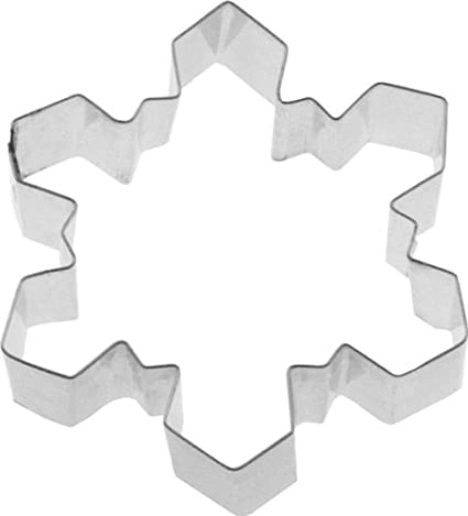 Fox Run Snowflake Cookie Cutter, 3-Inch, Stainless Steel