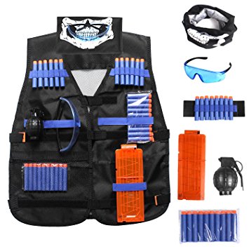 Tactical Vest Kits for Kids N-strike Elite Series