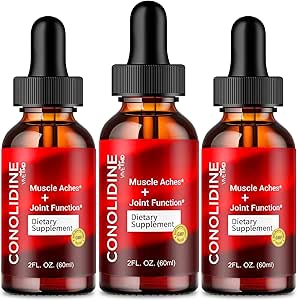 Conolidine Drops Advance Blood Formula Support Supplement, Conolidine Blood Drops Advanced Joint Support Supplement, All Natural for Better Body Movement 1000MG - Maximum Strength Reviews (3 Pack)