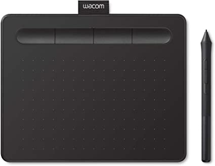 Wacom Intuos Ctl-4100 K-S – Basic USB Creative Pen Tablet Stylus – Black