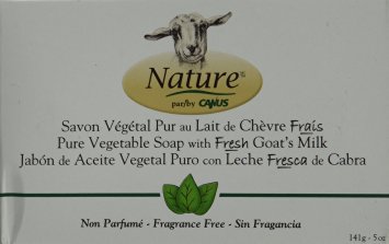 Canus Goat's Milk Soap, Fragrance-Free 5 Oz