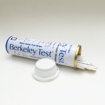 Nitric Oxide Saliva Test Strips By Berkeley Test - 50 Strips - 10 second test
