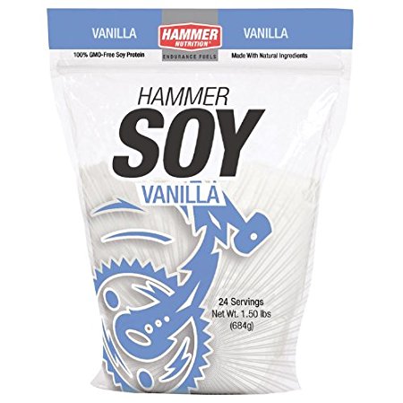 Hammer Nutrition Soy Gmo Free Vanilla, One Size