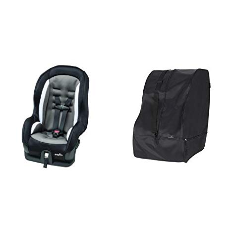 Evenflo Tribute Sport Convertible Car Seat, Maxwell with Car Seat Travel & Storage Bag