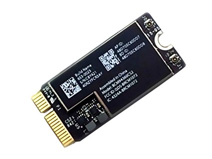 Broadcom Bcm94360cs2 Bcm94360cs2ax Bcm4360 Bluetooth Bt Wireless Wifi Card Module for Apple Laptop A1465 A1466 653-0023 802.11ac