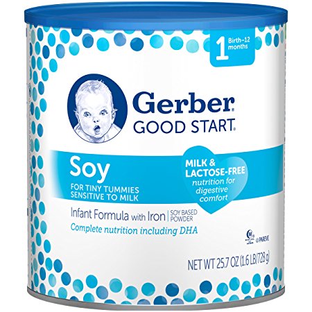 Gerber Good Start Soy Non-GMO Powder Infant Formula, Stage 1, 25.7 Ounce