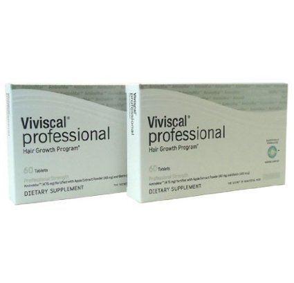 Viviscal Professional Hair Growth Program - 60 Tablets (Pack of 2)