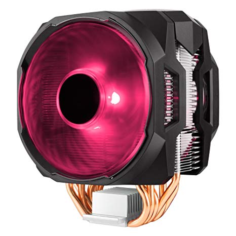 Cooler Master MAP-T6PN-218PC-R1 MA610P RGB CPU Air Cooler 6 CDC Heat Pipes Master Fan 120mm Intel/AMD AM4 Support