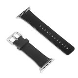 Apple Watch Band Aukey Leather Watch Band Strap with Stainless Metal Clasp for All Apple Watches 42mm