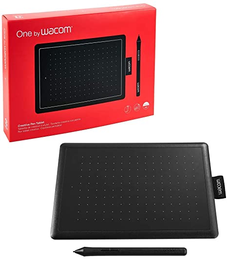 Wacom One by Wacom Graphic Drawing Tablet for Beginners, Small (CTL472K1A)