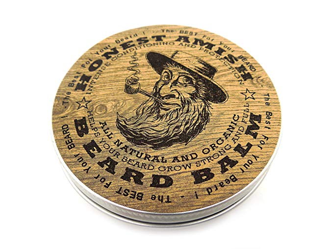 Honest Amish Beard Balm - New Large 4 Oz Twist Tin