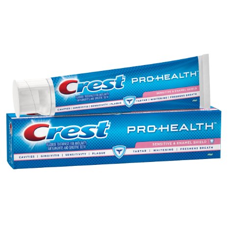 Crest Pro-Health Sensitive and Enamel Shield Toothpaste, 7.0 Ounce