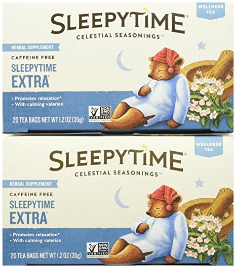 Celestial Seasonings Sleepytime Extra Tea Bags - 20 ct - 2 pk