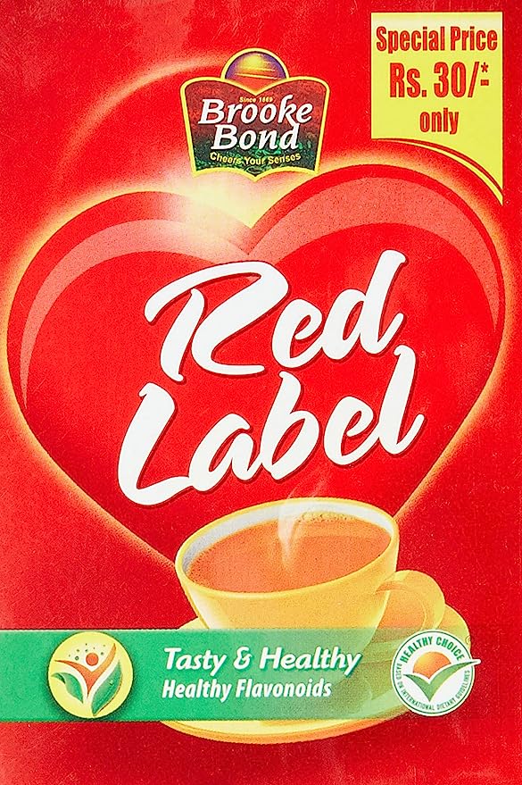 Red Label Leaf Carton Tea, 100g