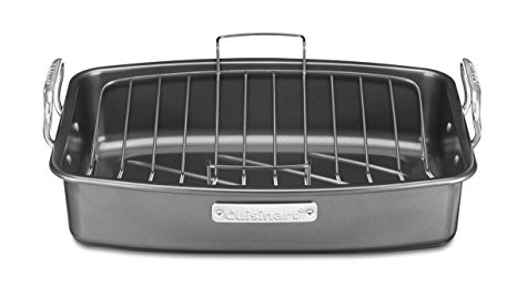 Cuisinart ASR-1713V Ovenware Classic Collection 17-by-13-Inch Roaster with Removable Rack