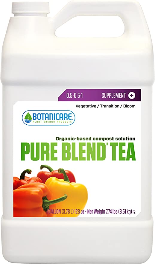 Botanicare Pure Blend Tea Organic-Based Compost Solution, 1-Gallon