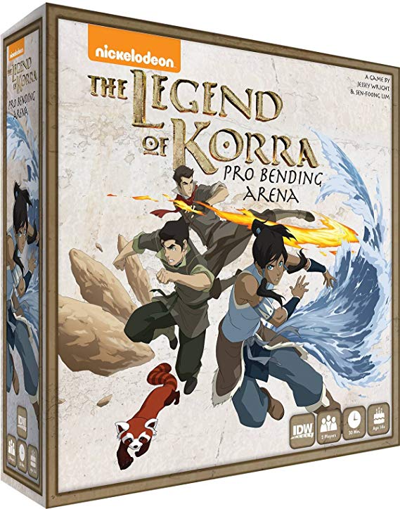 IDW Games The Legend of Kora: Pro-Bending Arena Miniatures Board Game