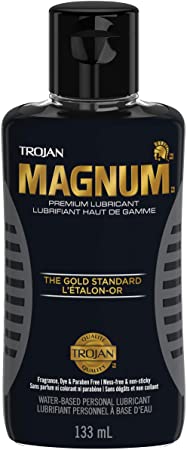 TROJAN Magnum Premium Personal Lubricant, Water-Based, 133-ml