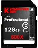 Komputerbay 128GB SDXC Secure Digital Extended Capacity Speed Class 10 600X UHS-I Ultra High Speed Flash Memory Card 60MBs Write 90MBs Read 128 GB