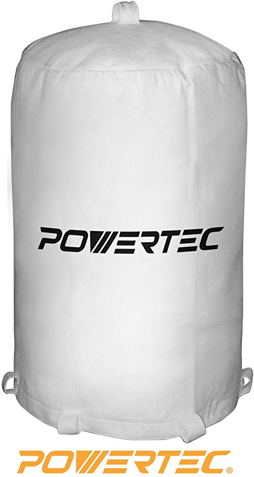 POWERTEC 70001 Dust Collector Bag, 20 x 31-Inch