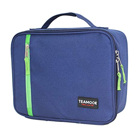 TEAMOOK Lunch Bag Insulated Lunch Box Cool Bag for Adults and Kids 5L Blue