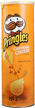 Pringles Cheddar Cheese Chips, 156 Grams