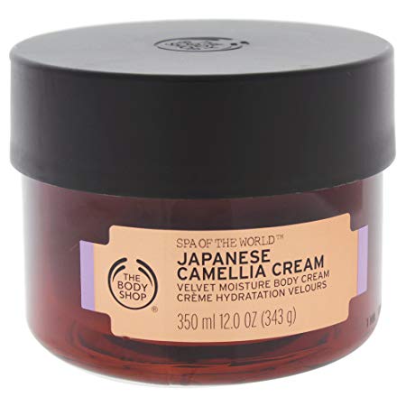 The Body Shop Spa of the World Japanese Camellia Body Cream, 12.0 oz.