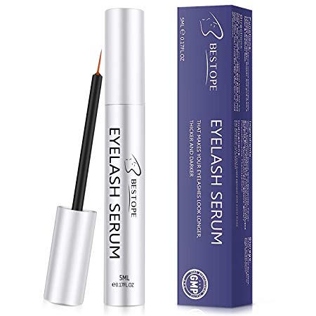 Eyelash Growth Serum(5ML),2019 Newest Grow Longer Thicker and Healthier Eyelashes,Provide Water and other Essential Elements for Eyelash Growth