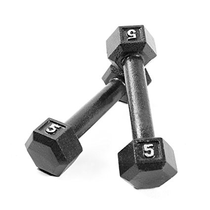 CAP Barbell Cast Iron Hex Dumbbell