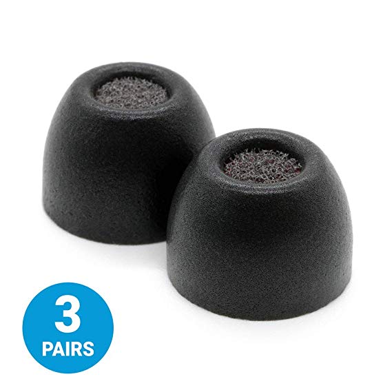 Comply Memory Foam Tips – for Use with Amazon Echo Buds (Medium)