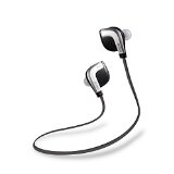 GLCON GS-08A Music and Sport Bluetooth Headphones with Microphone Mic Noise Cancellation Bass Stereo Music A2DP Apt-X and Streaming Lightweight Handsfree Wireless Earbuds Headset Earphone Earpiece for GYM Running Workout Jogger Exercises bike MP3 Player Audio Player and Cell Phones Apple iPhone 6 6s plus 5 5s iPad iPod Samsung Galaxy S6 S5 Note LG