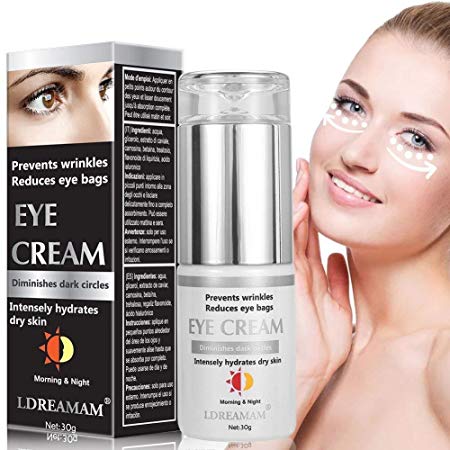 Eye Cream,Anti Wrinkle Eye Serum,Eye Treatment,Anti-Aging Cream for Face and Eye Treatment - Reduces Wrinkles, Bags, Saggy Skin & Puffy Eyes